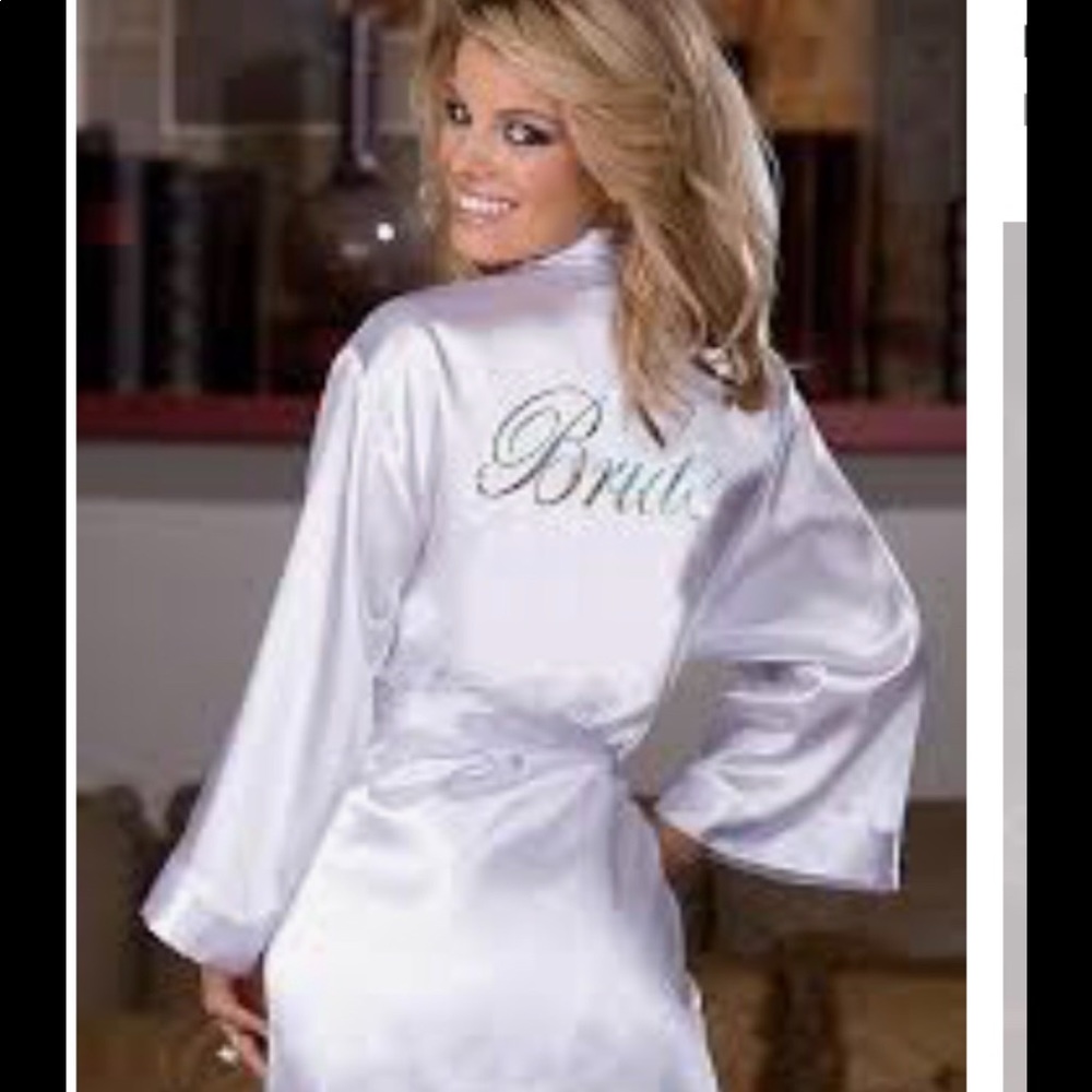 White Bride Robe
